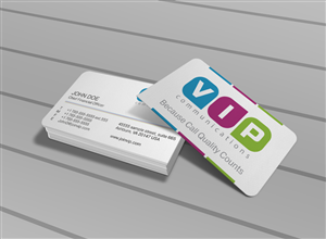 Business Card Design by HYPdesign for VIP Communiations | Design: #2116770