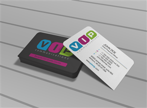 VIP Communications Business Card Competition | Business Card Design by HYPdesign