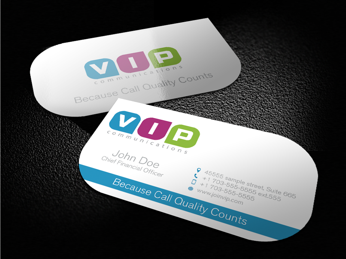 Business Card Design by Mon01 for VIP Communiations | Design #2114386