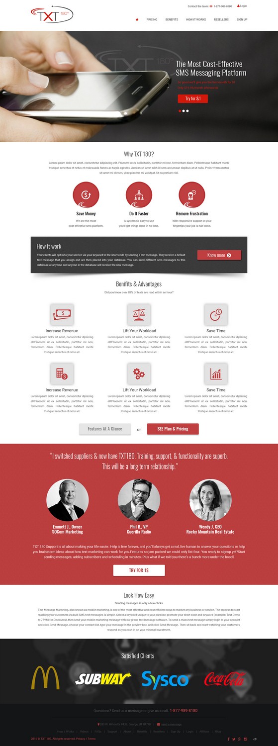 Design de Page d'Accueil par pb pour ce projet | Design #9417441
