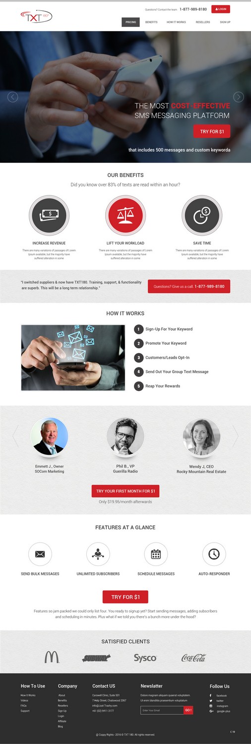 Design de Page d'Accueil par pb pour ce projet | Design #9438434