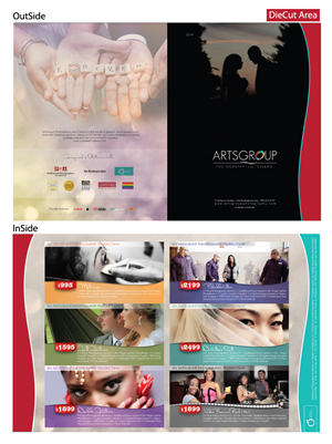 Brochure Design by Gayan Abe for ArtsGroup Photography and Cinema | Design: #2068662