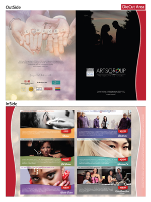 Brochure Design by Gayan Abe for ArtsGroup Photography and Cinema | Design: #2071969