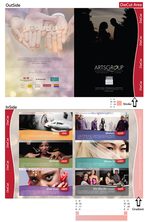 Brochure Design by Gayan Abe for ArtsGroup Photography and Cinema | Design: #2073643