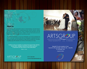 Brochure Design by Sbss for ArtsGroup Photography and Cinema | Design: #2061049