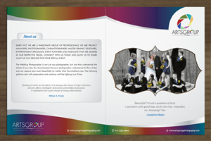 Brochure Design by Sbss for ArtsGroup Photography and Cinema | Design: #2061063