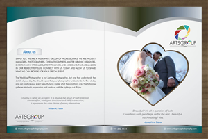 Brochure Design by Sbss for ArtsGroup Photography and Cinema | Design: #2061078