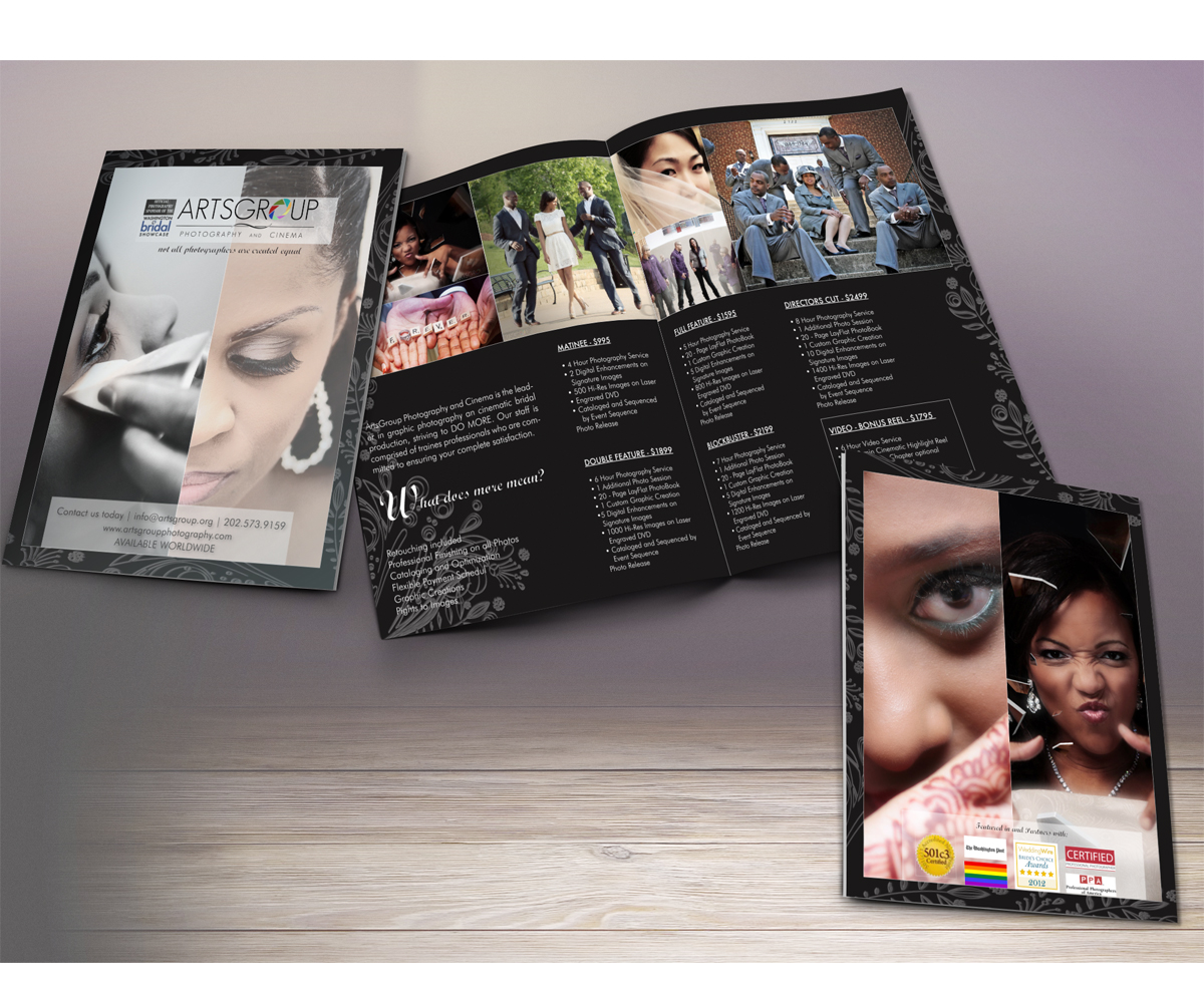 Brochure Design by yesDesign for ArtsGroup Photography and Cinema | Design #2073026