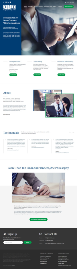 Web Design par iLibart pour ce projet | Design : #9425148