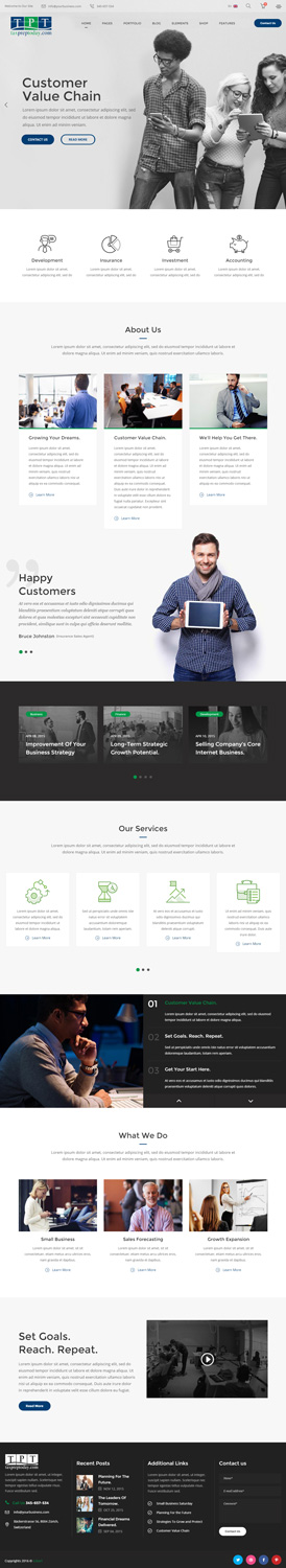 Web Design by iLibart for this project | Design #9435395