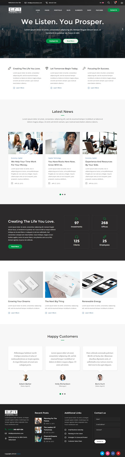 Web Design by iLibart for this project | Design #9435396