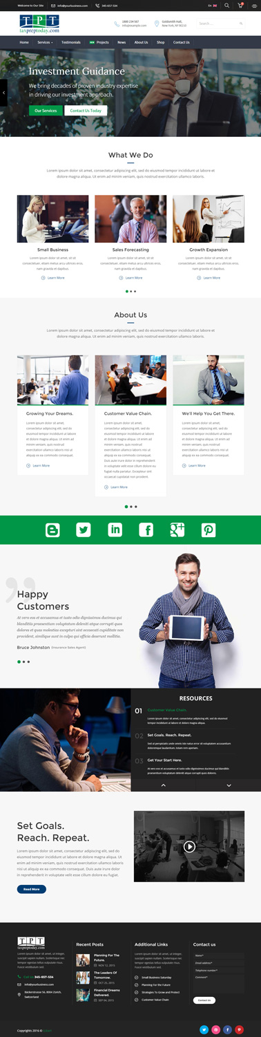 Web Design by iLibart for this project | Design #9499204
