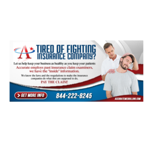 Flyer Design by jeffdefy for Accurate Medical Biling and Audit | Design: #9408398