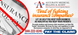 Flyer Design by Juuri for Accurate Medical Biling and Audit | Design #9410655
