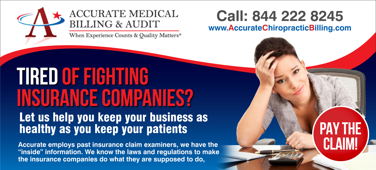 Flyer Design by rkailas for Accurate Medical Biling and Audit | Design #9419596
