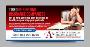 Flyer Design by rkailas for Accurate Medical Biling and Audit | Design: #9422156