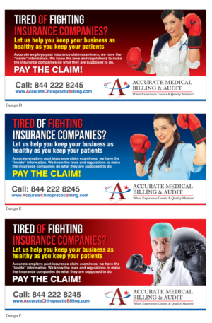 Flyer Design by rkailas for Accurate Medical Biling and Audit | Design: #9431365