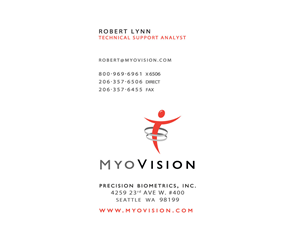 Business Card Design by Andrew1965 for Precision Biometrics Inc | Design: #2059955