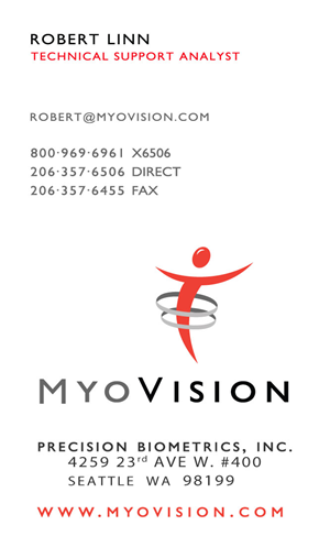 Business Card Design by The Creative Birds for Precision Biometrics Inc | Design: #2066070