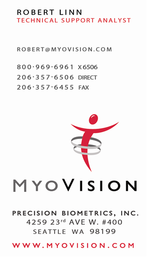 Business Card Design by Jenish  for Precision Biometrics Inc | Design: #2059384