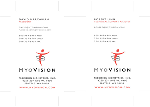 Business Card Design by Karel for Precision Biometrics Inc | Design: #2058325