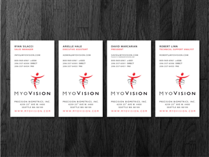 Business Card Design by Atvento Graphics for Precision Biometrics Inc | Design: #2059040