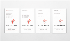Business Card Design by Sarah Mathews for Precision Biometrics Inc | Design: #2059672
