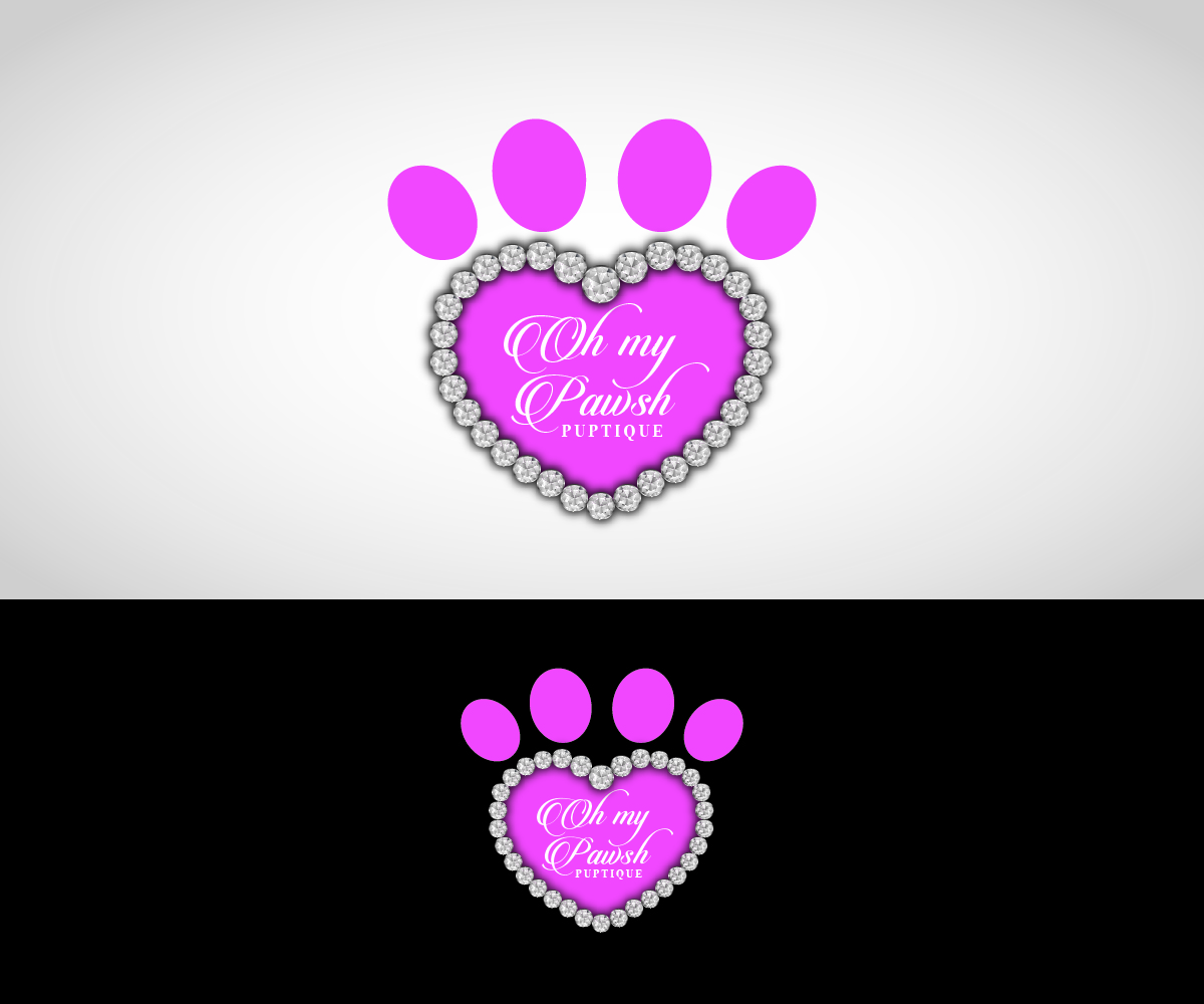 Logo Design by R M for Oh My Pawsh | Design #9419447