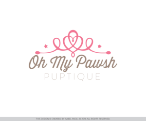 Design de Logo par isabel.paoli pour Oh My Pawsh | Design : #9428425