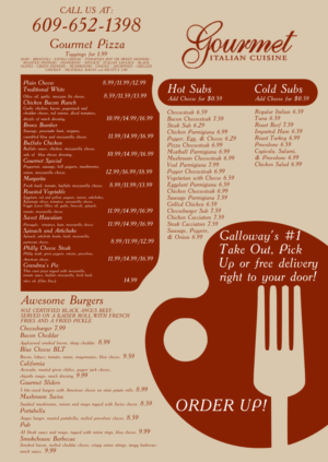 Menu Design by Giovanni for this project | Design: #9471259