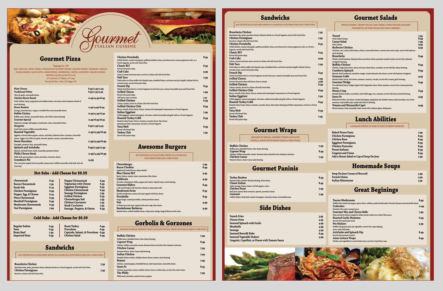 Menu Design by ordelya.nicole for this project | Design #9528495