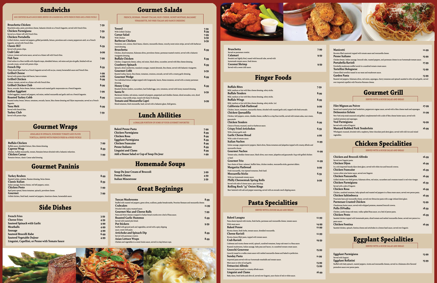 Menu Design by ordelya.nicole for this project | Design #9534960