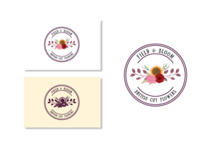 Logo Design by Mandy Illustrator for Field and Bloom | Design: #9478356