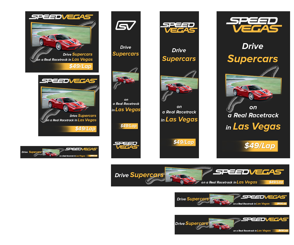 Banner Ad Design by bejo_design for SPEEEDVEGAS | Design #9520729