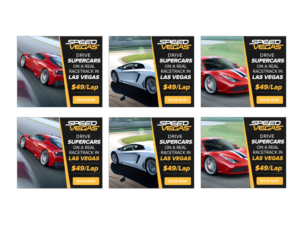 Banner Ad Design by Laurra for SPEEEDVEGAS | Design: #9424187