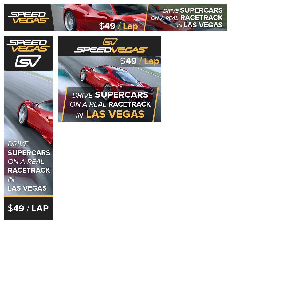 Banner-Design von Hristo Itchov für SPEEEDVEGAS | Design #9495060