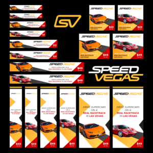 IAB web retargeting banners for Las Vegas tourist attraction | Banner-Design von WirePaper