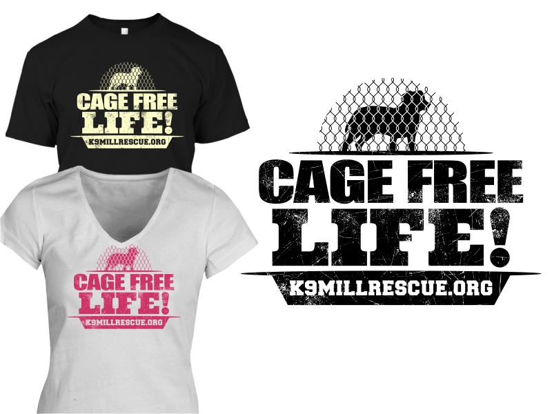 T-shirt Design by 2ndfloorharry for K9 MIll Rescue | Design #9511061
