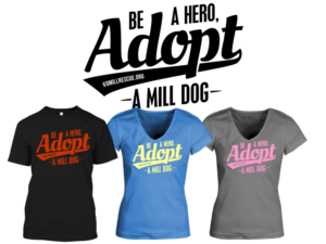 T-shirt Design by 2ndfloorharry for K9 MIll Rescue | Design: #9527152