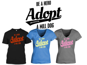 T-shirt Design by 2ndfloorharry for K9 MIll Rescue | Design: #9537541