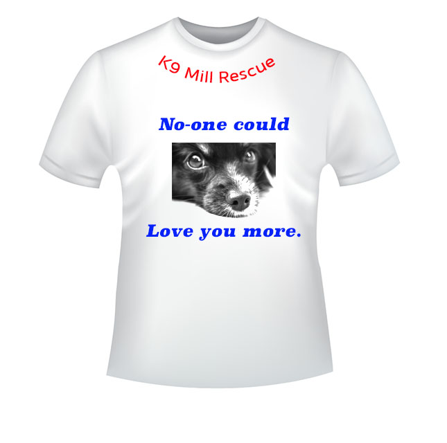 T-shirt Design by Mark Walton for K9 MIll Rescue | Design #9413843