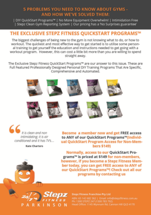 Design de Flyer par HariKiranIsukapalli pour Stepz Fitness Parkinson | Design : #9412883