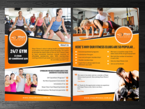 Design de Flyer par debdesign pour Stepz Fitness Parkinson | Design : #9415122