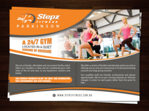 Design de Flyer par creative.bugs pour Stepz Fitness Parkinson | Design : #9413982