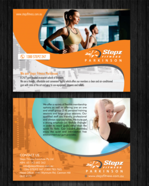 Diseño de Flyer por ecorokerz para Stepz Fitness Parkinson | Diseño #9424722