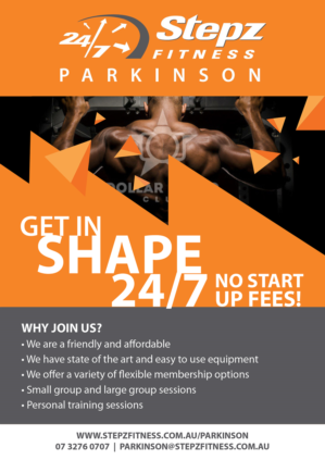 Diseño de Flyer por 3Hounds para Stepz Fitness Parkinson | Diseño #9424427