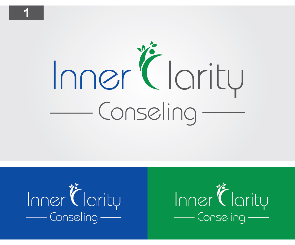 Logo Design by Bilal Raza 12324 for Inner Clarity Counseling | Design #9401253