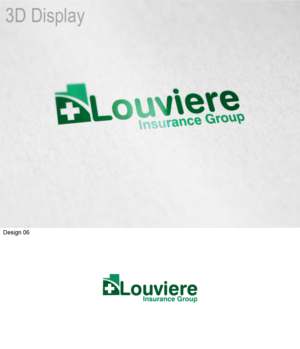 Logo Design by 3Guys for Louviere Insurance Agency | Design: #9409160