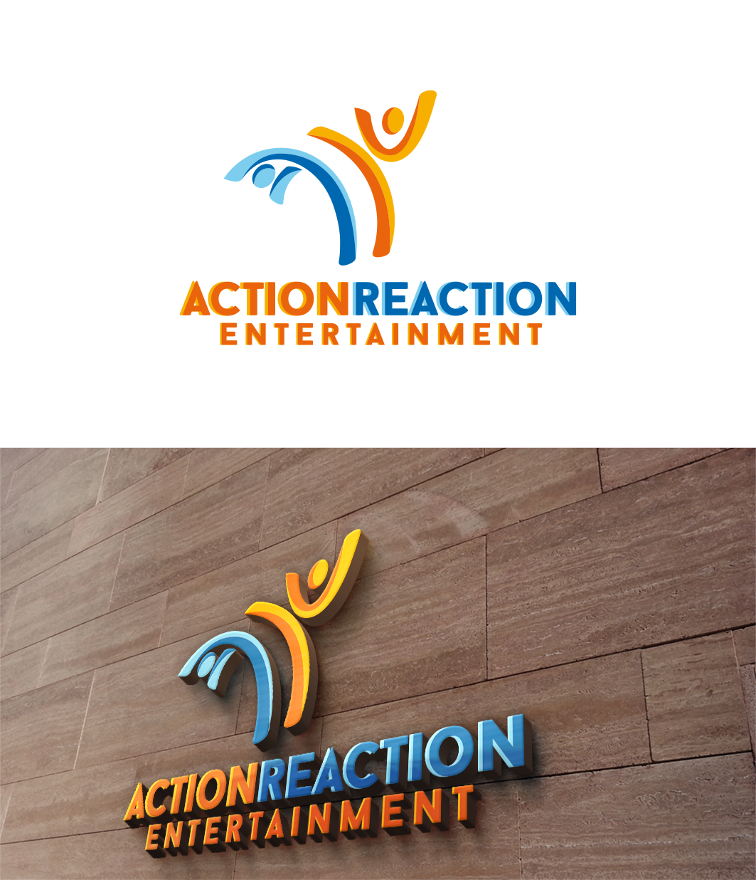 Logo Design by trufya for Action Reaction Entertainment | Design #9612428