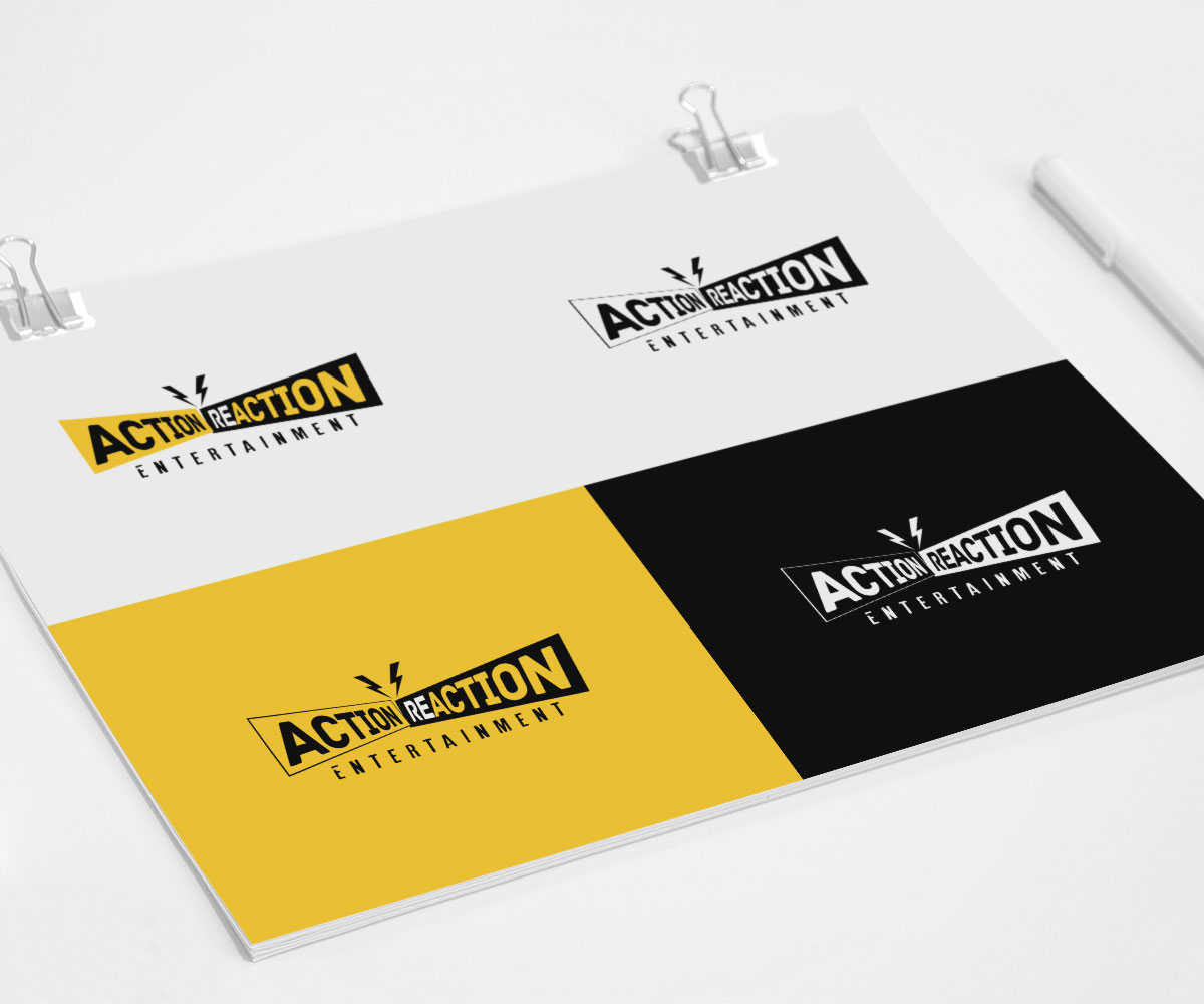 Logo Design by cosmin_xc for Action Reaction Entertainment | Design #9607708